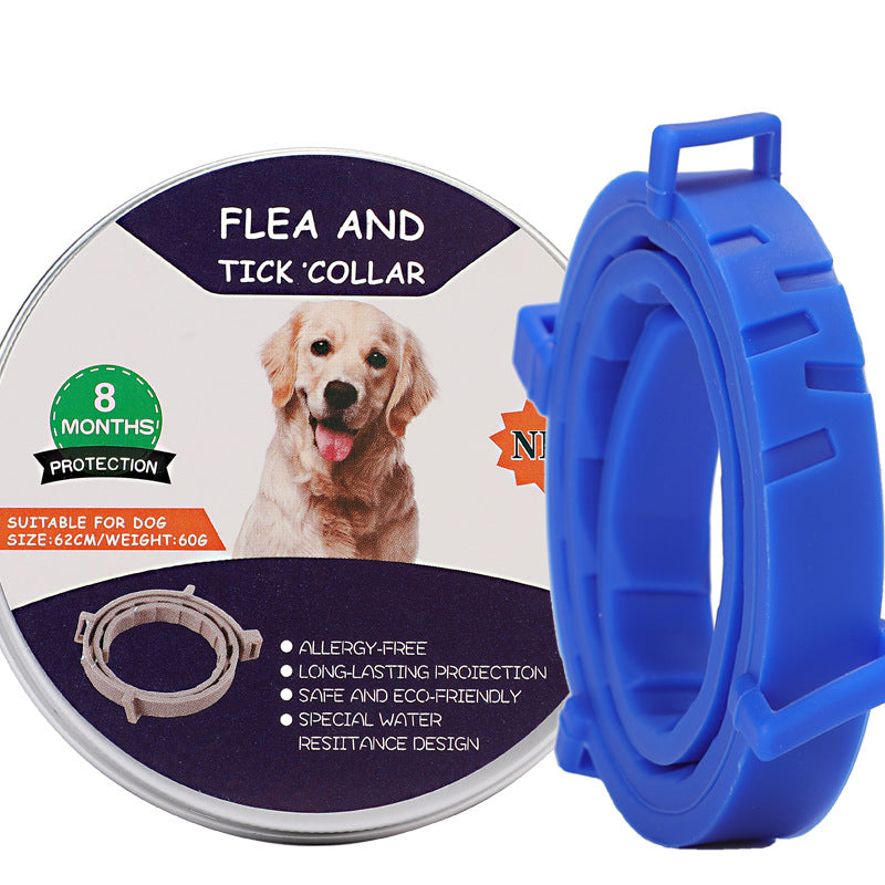 Dog Mosquito Repellent Collar Insect-Proof Imidacloprid Cyesbiothrin Pet Collar
