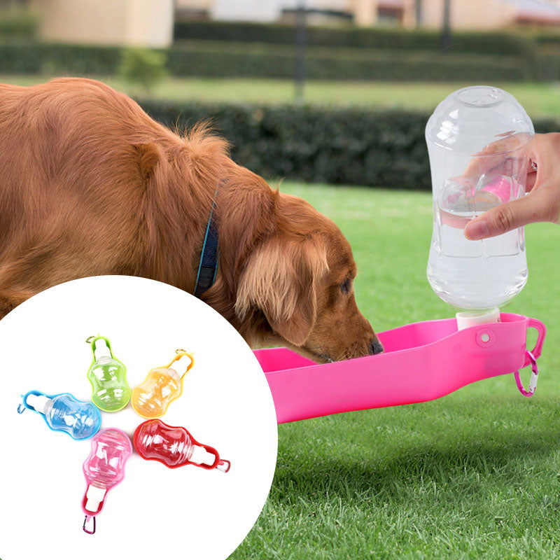 Travel-Type Pet Plastic Waterer