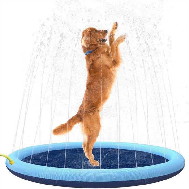 Outdoor Children'S Water Spray Pet Mat Letter Pvc