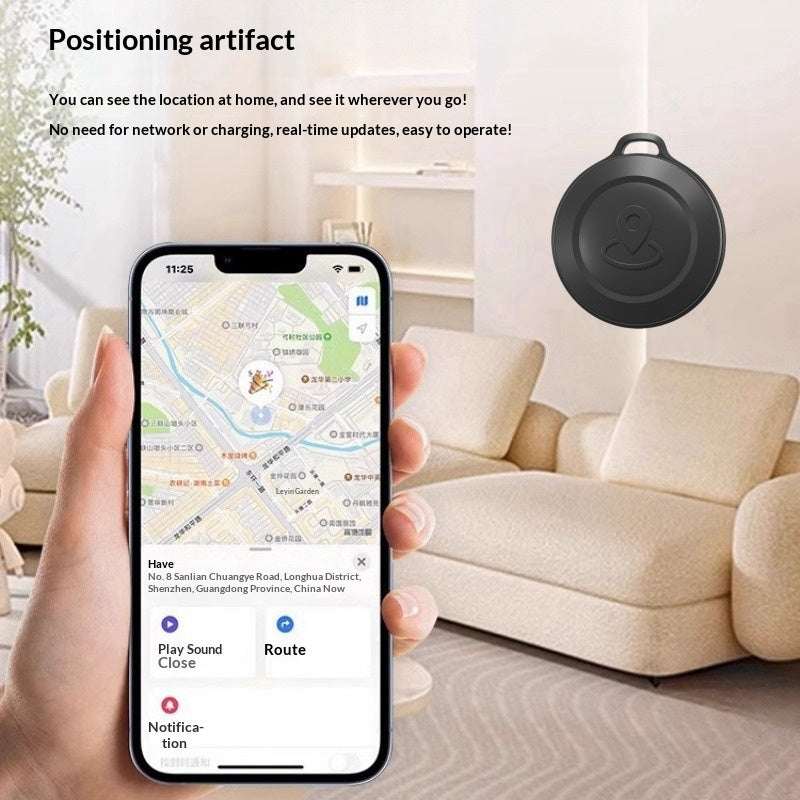 Compact Anti-Loss Tracker for Pets and Luggage