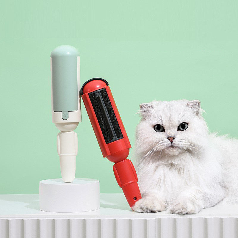 Double-Sided Electrostatic Pet Hair Remover Brush