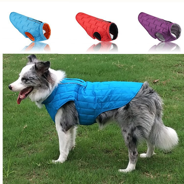 Autumn Winter Double Color Dog Clothes