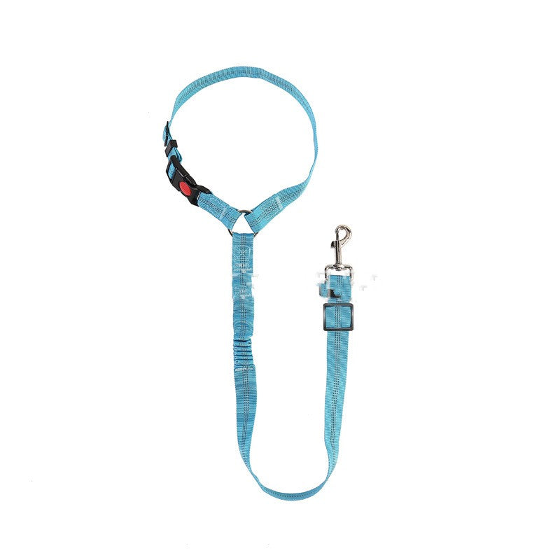 Pet Car Harness Elastic Reflective Leash