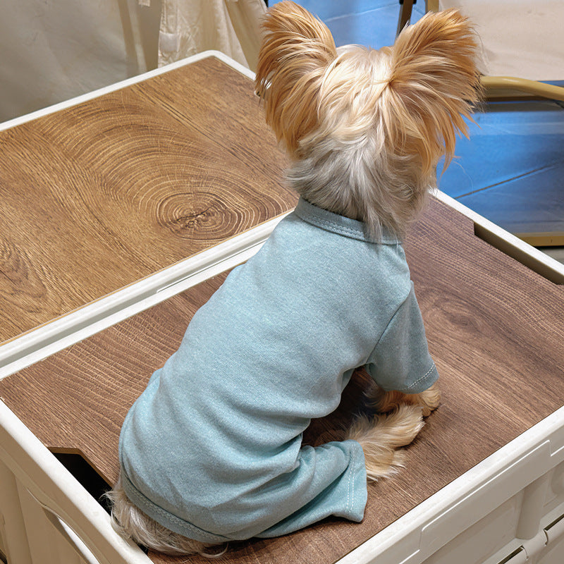Four-Legged Cotton Pajamas For Small Dogs