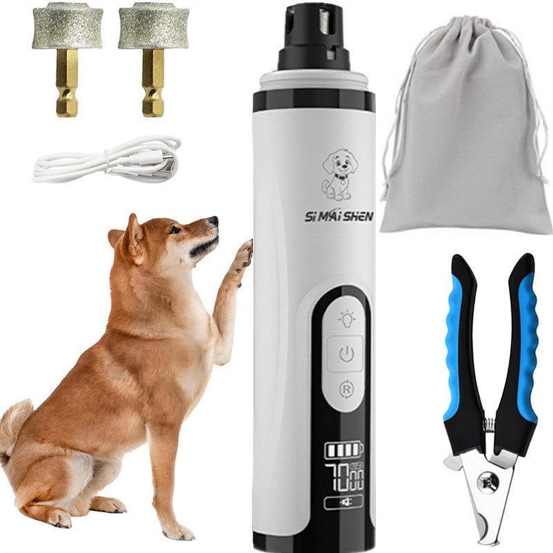 Rechargeable LED Pet Nail Grinder