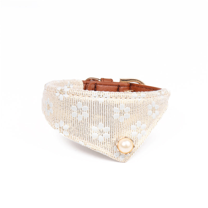 Dog Triangular Bandana Collar For Small And Medium-Sized Dogs