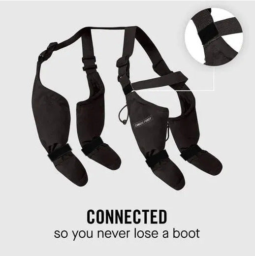 Waterproof Non-Slip Dog Shoes With Strap