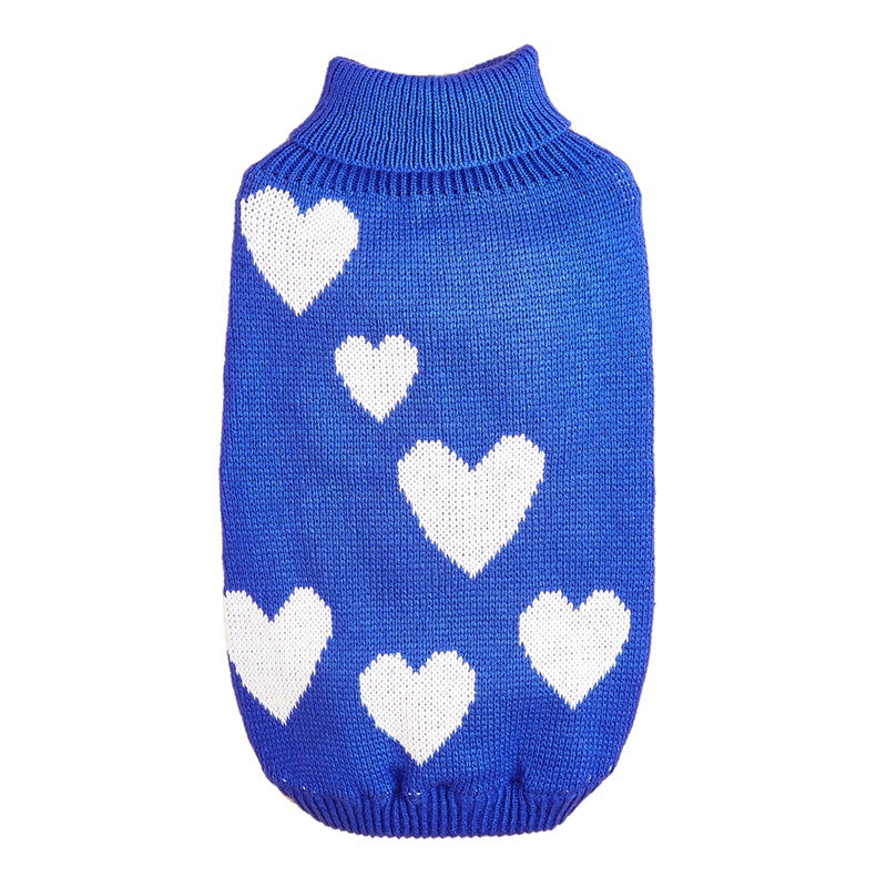 Valentine's Day Dog Knitted Sweater