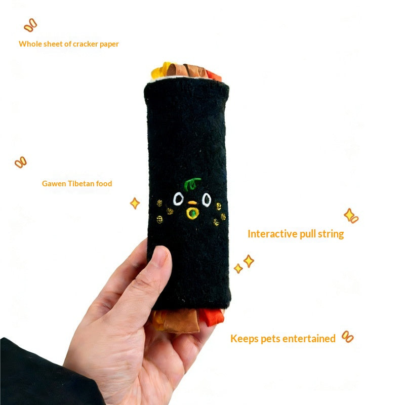 Cloth Sushi Seaweed Food Hiding Toy