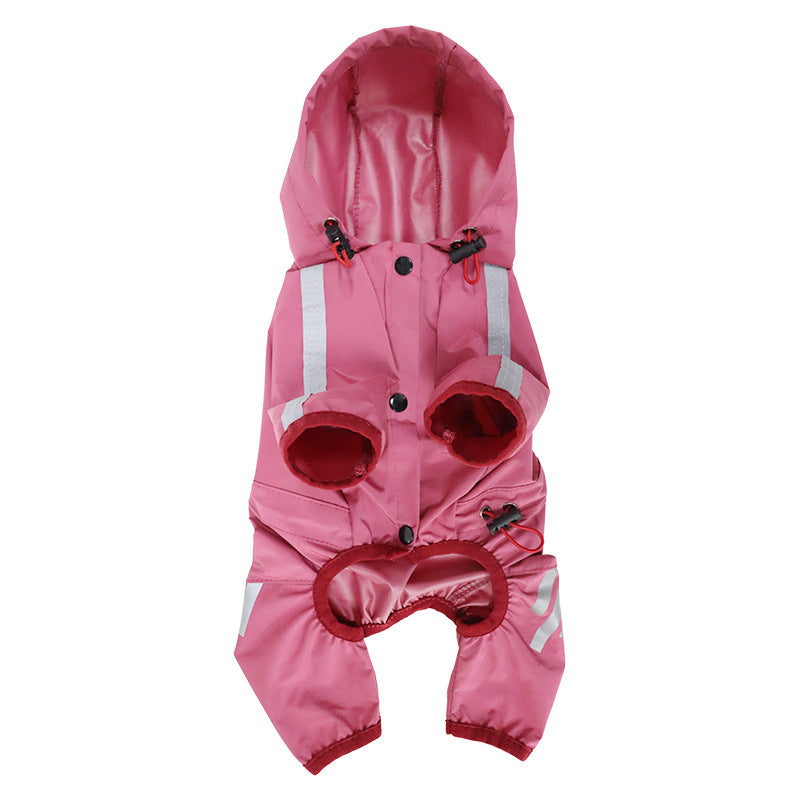 Waterproof Full-Coverage Dog Raincoat