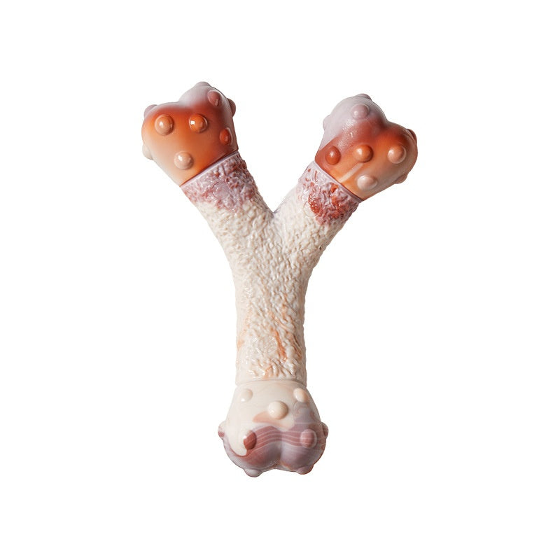 Polka Dot Bone 3-Piece Set Medium Large Chewing Bite-Resistant Dog Toy