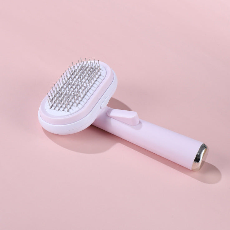 Hair Removal Steel Needle Pet Comb Bath Brush