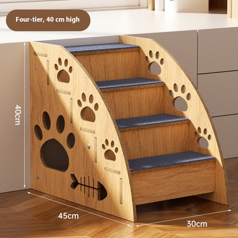Pet Small Dog Anti-Skid Wear-Resistant Auxiliary Stairs