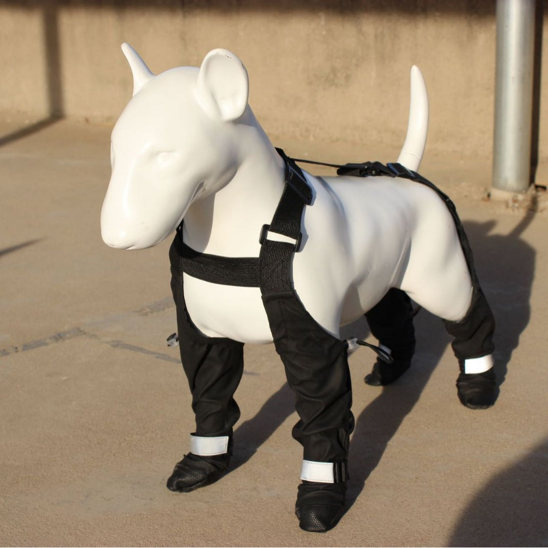 Waterproof Non-Slip Dog Shoes With Strap