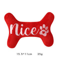 Christmas Plush Sounding Dog Toy