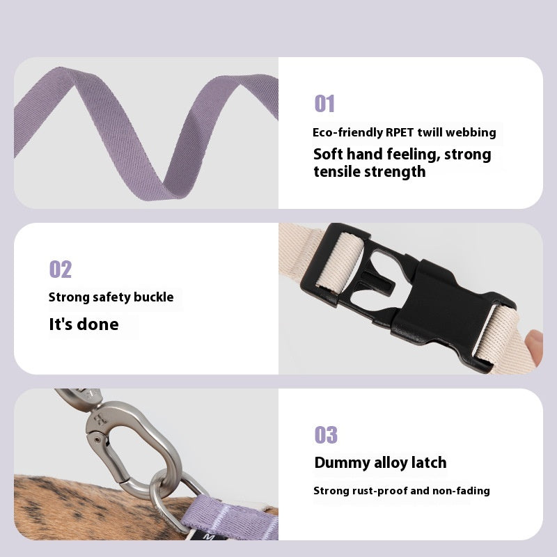 Pet Harness Valley I-Shaped Anti Breaking Loose