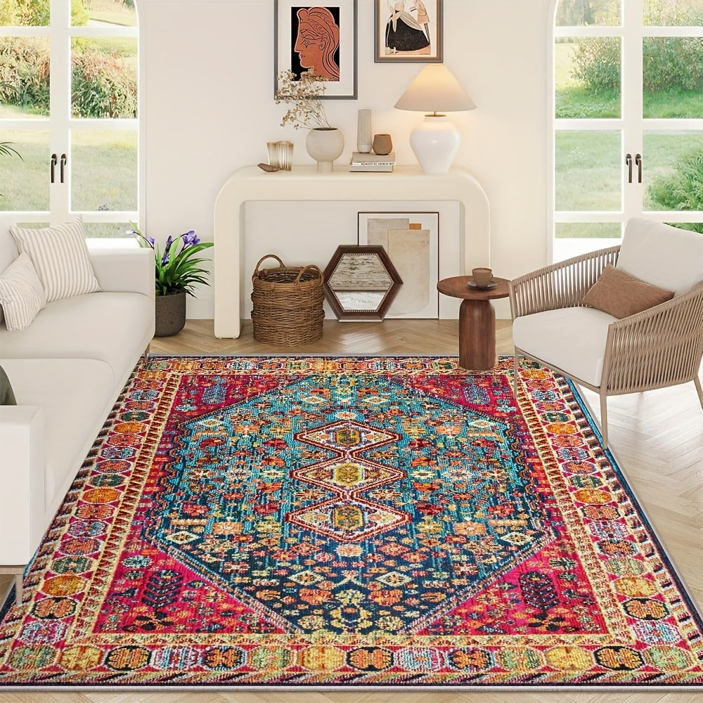 Living Room Carpet Full Coverage Sofa Blanket Home Large Living Room Water-Absorbing Coffee Table Rug