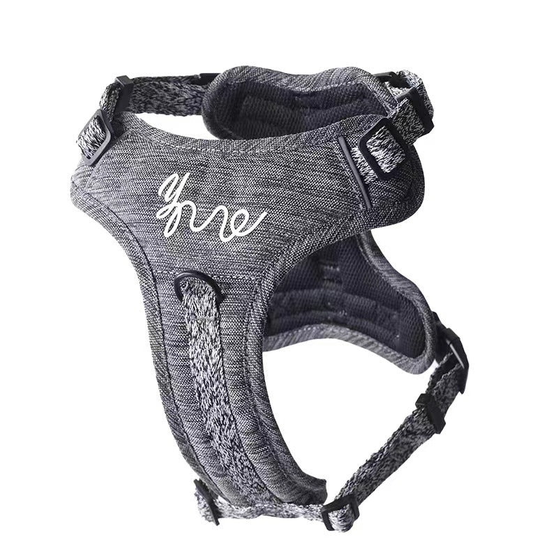 Outdoor Portable Dog Vest-Type Hand Holding Rope