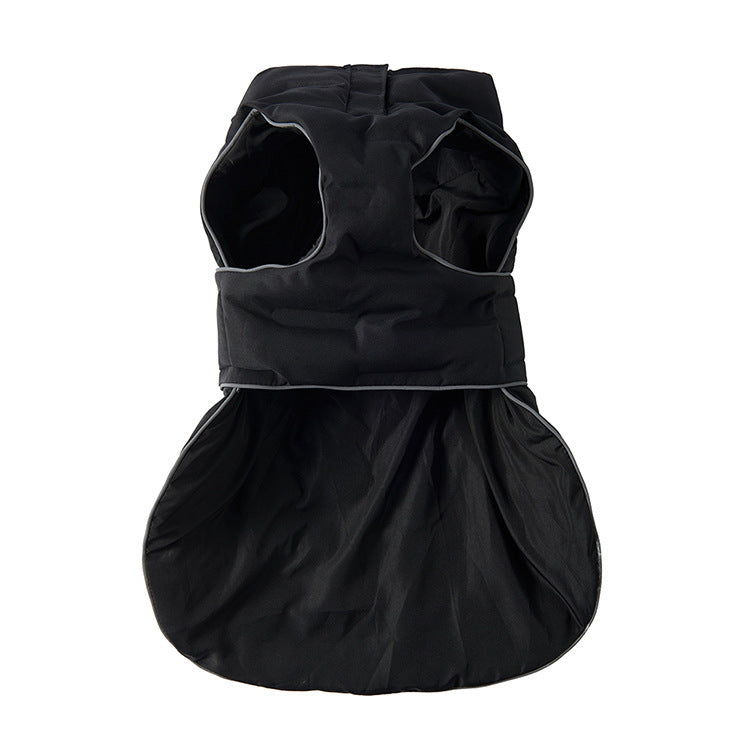 Water and Wind Resistant Hook-and-Loop Dog Jacket