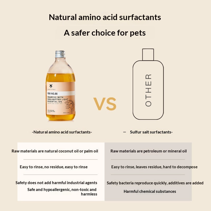 Amber Fir Needle Lightweight Dog Shampoo