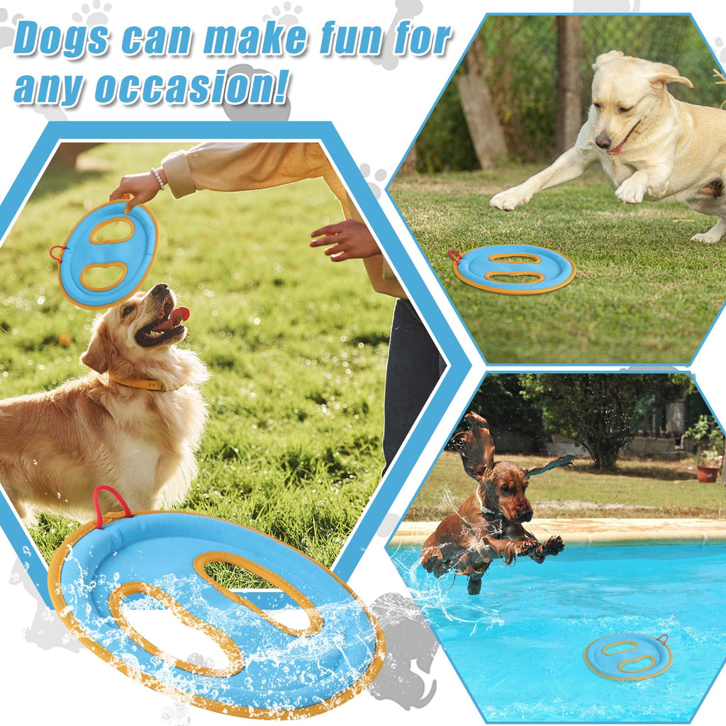 Floating Canvas Dog Flying Disc Toy