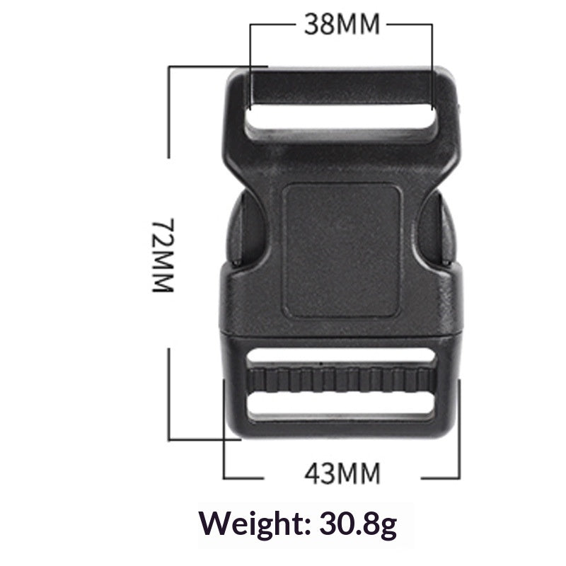 Pet Tactical Harness Plastic Buckle