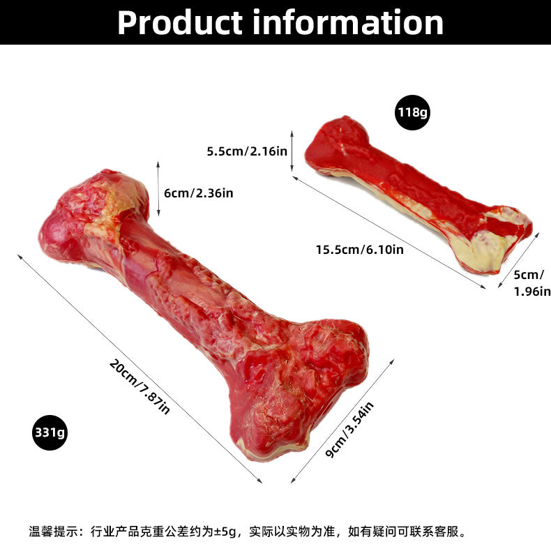 Dog Chewing Resistant Molar Stick Simulation Bone Pet Molars
