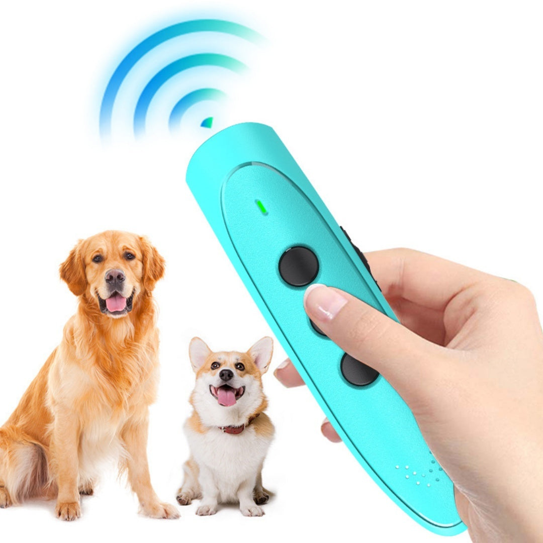 Portable Handheld Ultrasonic Anti-Bark Dog Training Repellent