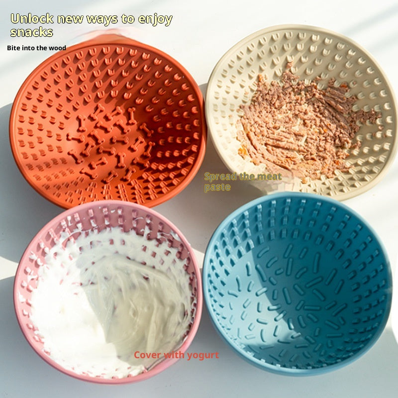 Silicone Dog Slow Feeder Bowl Lick Mat