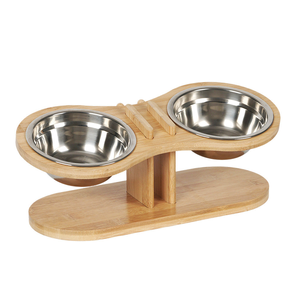 Adjustable Tilted Pet Feeding Stand