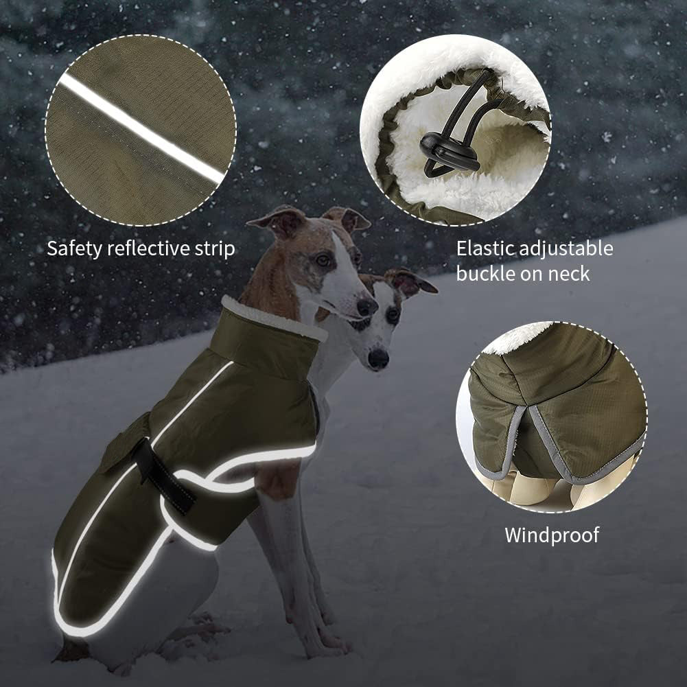 Thick Warm Waterproof Dog Coat