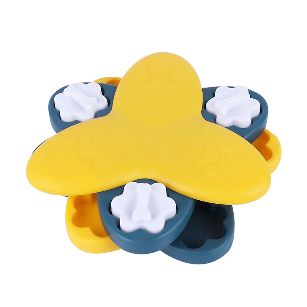Rotating Slow Feeder Dog Puzzle Bowl