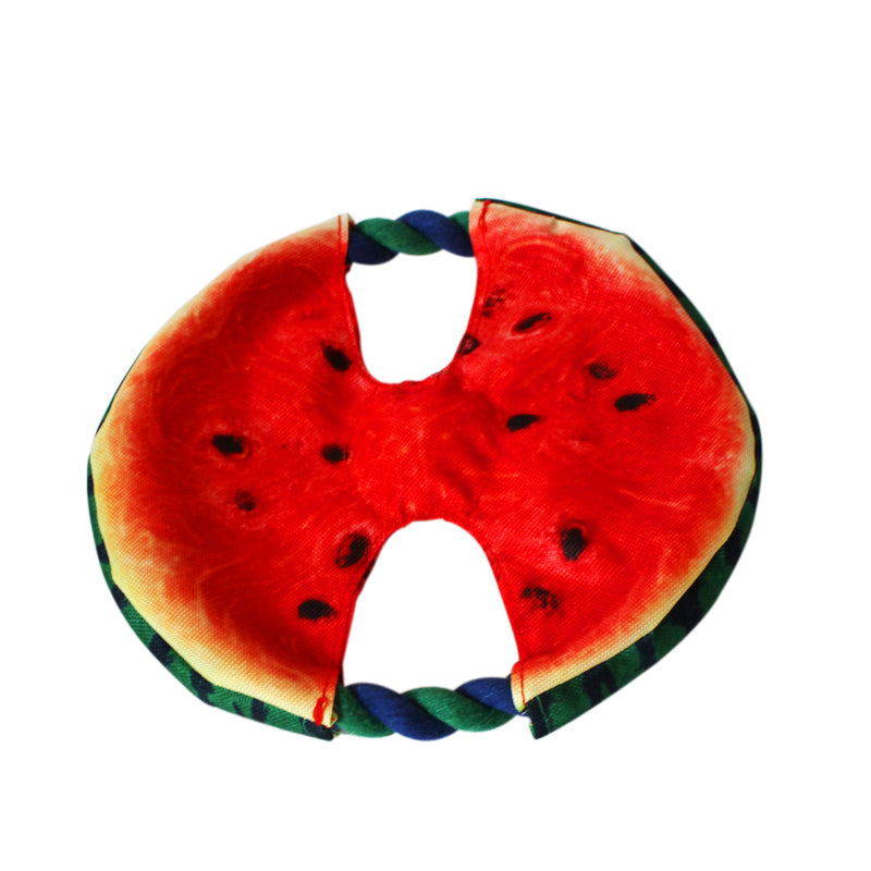Cotton Rope Watermelon Dog Tug Toy