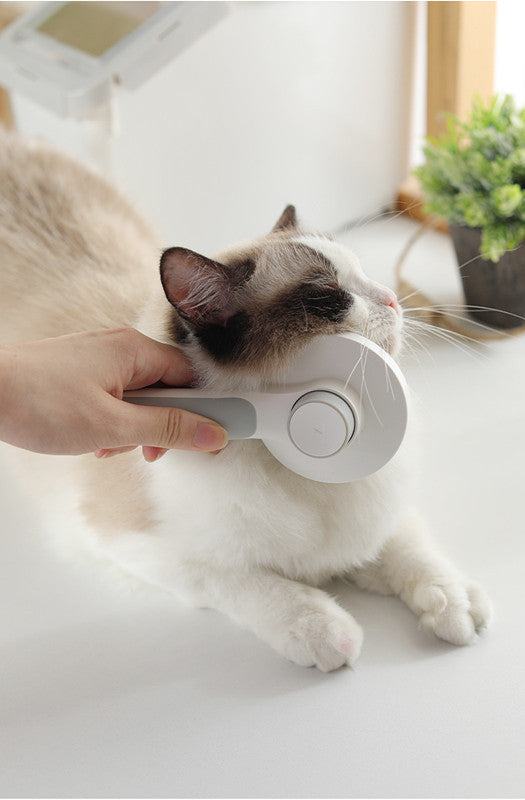 Round Handle Pet Grooming Comb