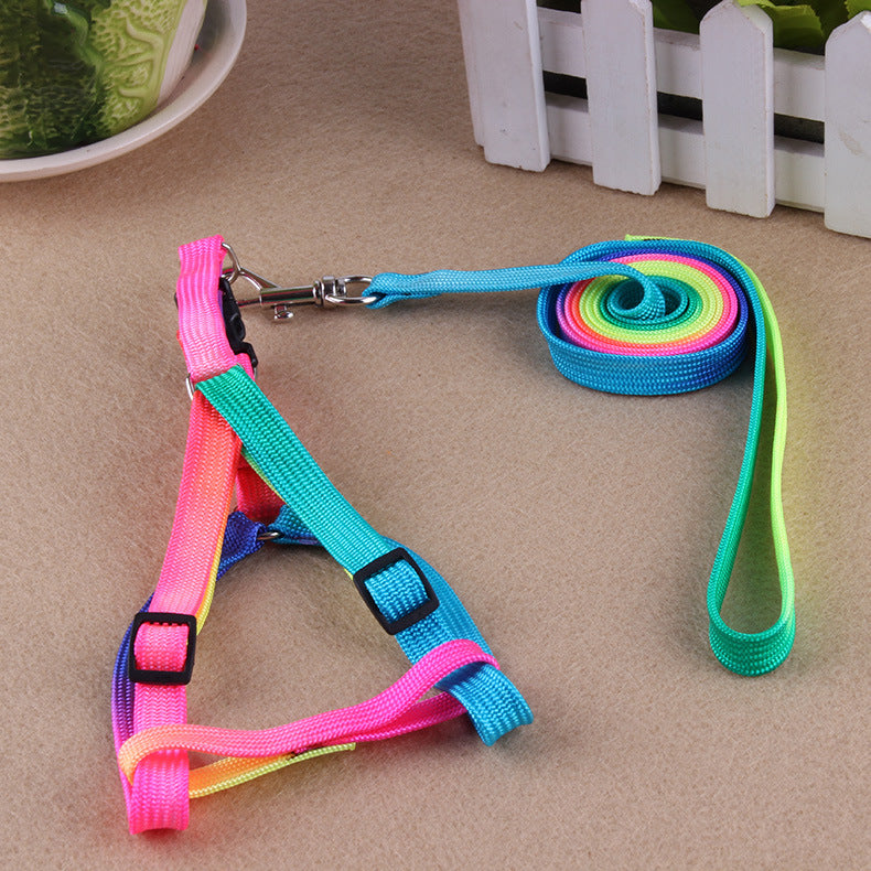 Colorful Nylon Chest Leash