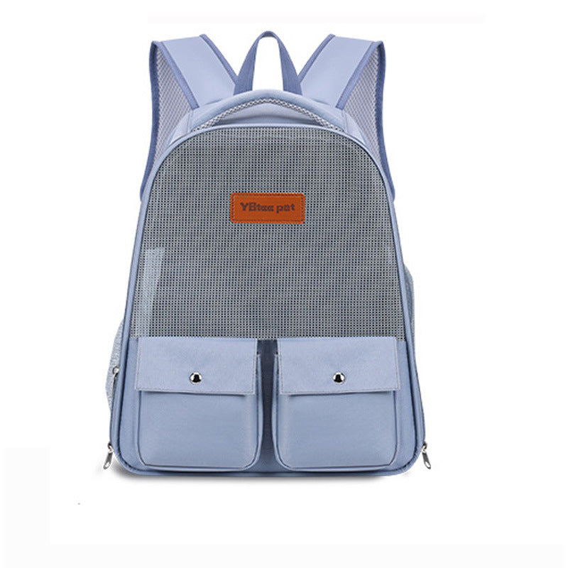 Breathable Large Capacity Backpack Pet Bag Foldable