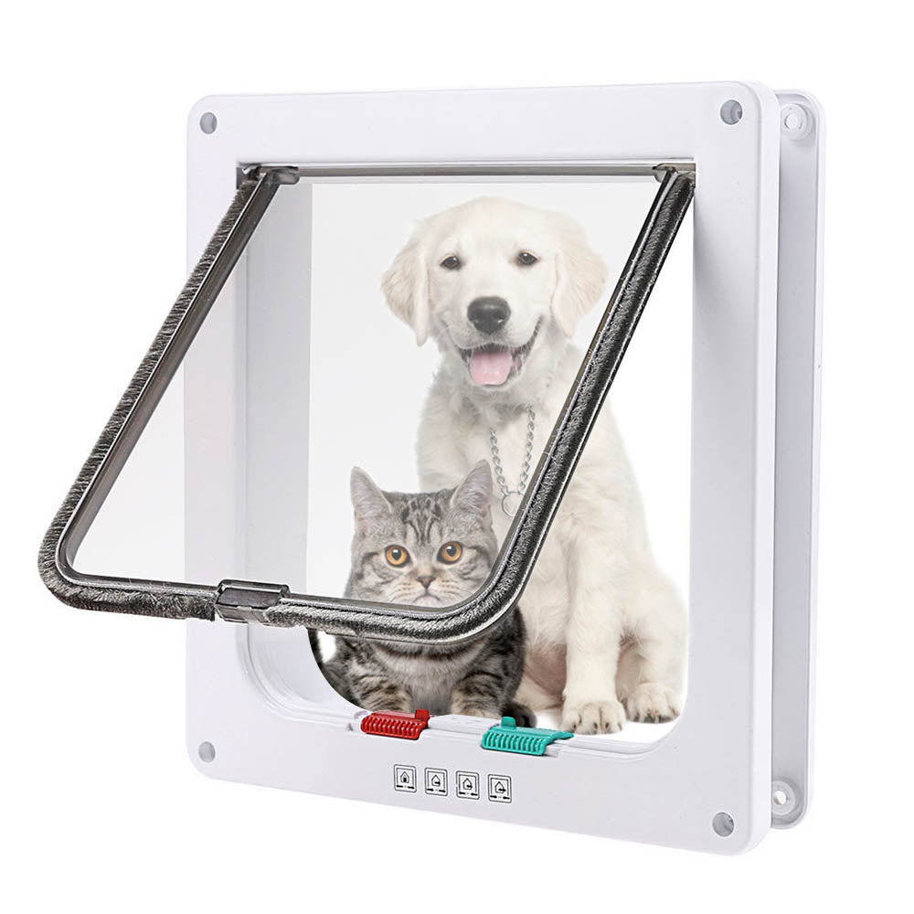 Four-Way Lockable Pet Flap Door