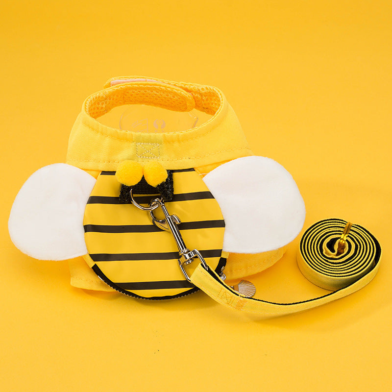 Cute Pet Dog Harness and Leash Set