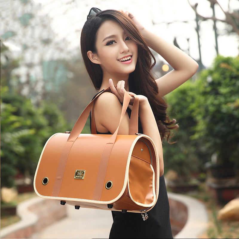 Portable One-Shoulder Pet Backpack