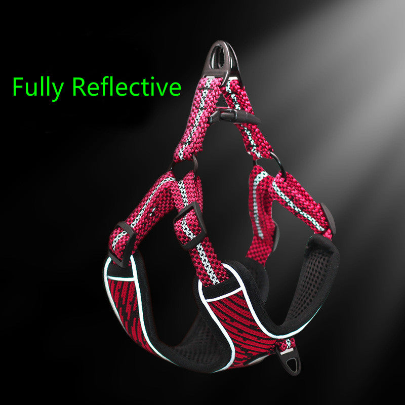 Pet Chest Strap Explosion-Proof Flush Reflective Vest