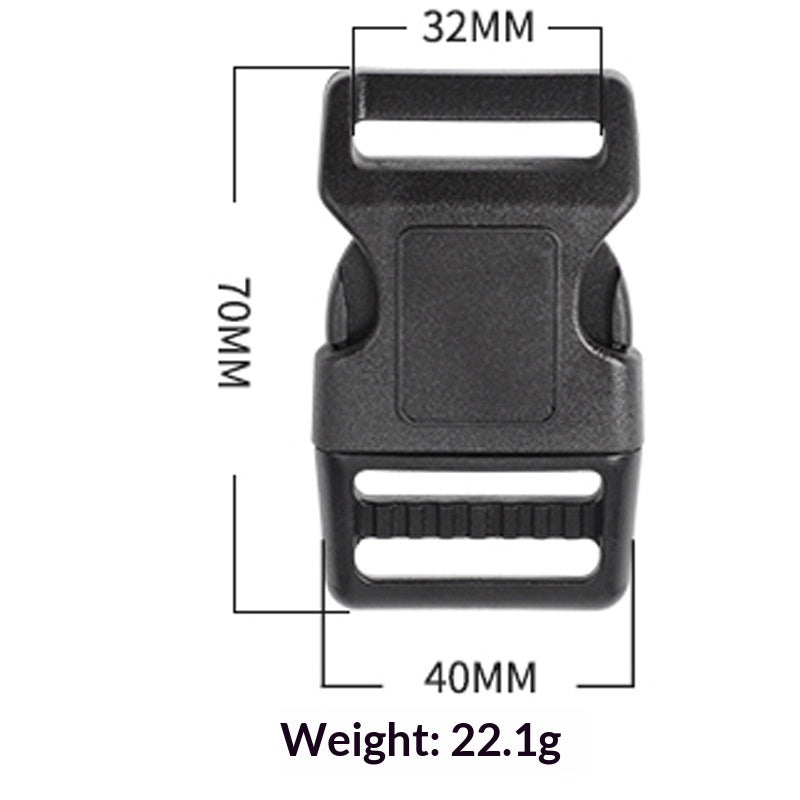 Pet Tactical Harness Plastic Buckle