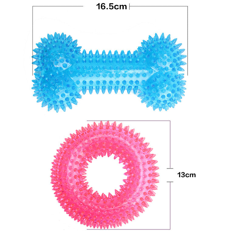 Dog Vocal Ball Bite-Resistant Molar Bone Toy
