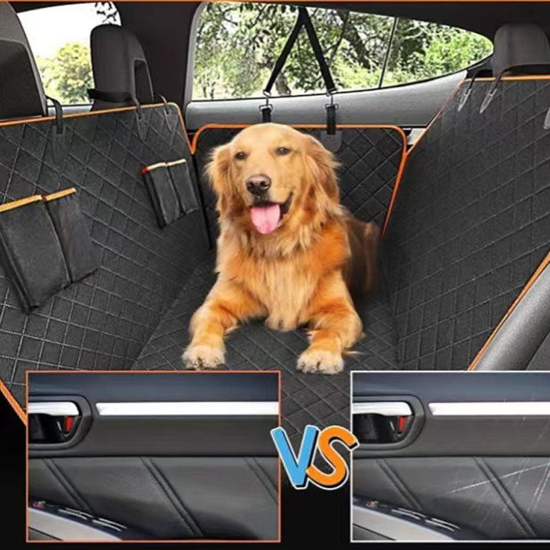 Oxford Cloth Car Rear Seat Dog Mat
