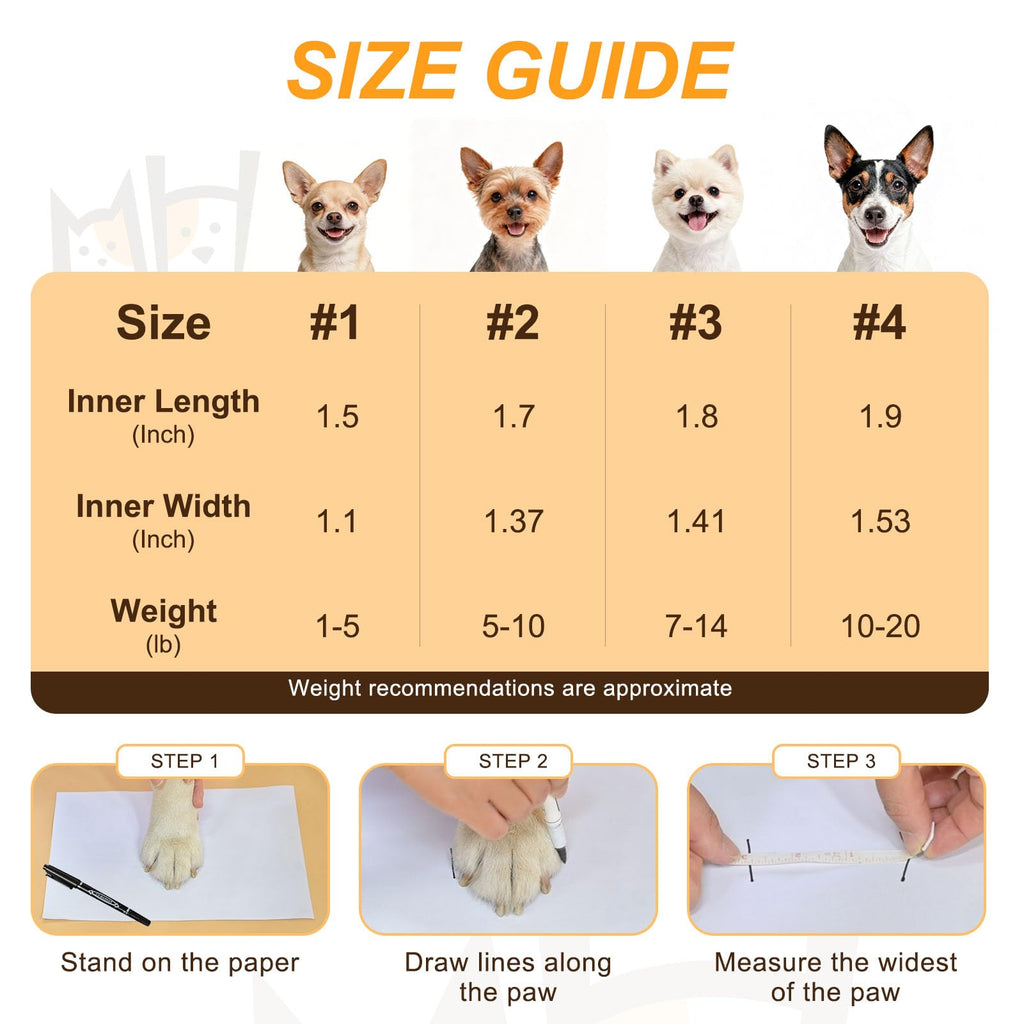 Breathable Anti-Slip Dog Boots For Small Dogs