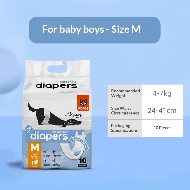 Thickened Absorbent Dog Diaper Pants