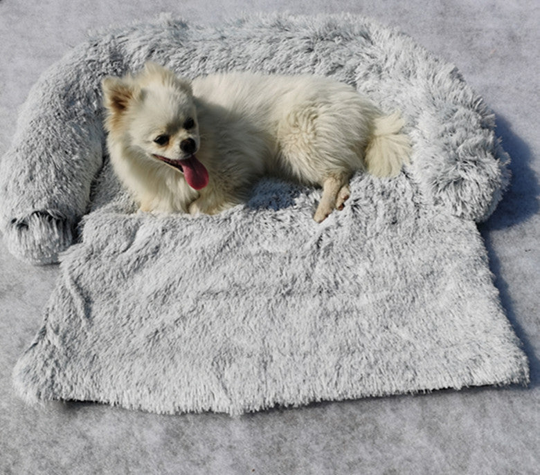 Removable And Washable Plush Blanket For Kennel