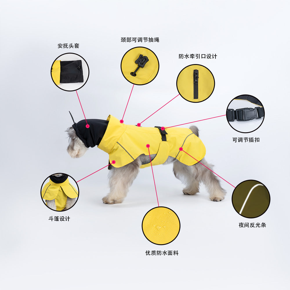 Waterproof Small and Medium Dog Poncho
