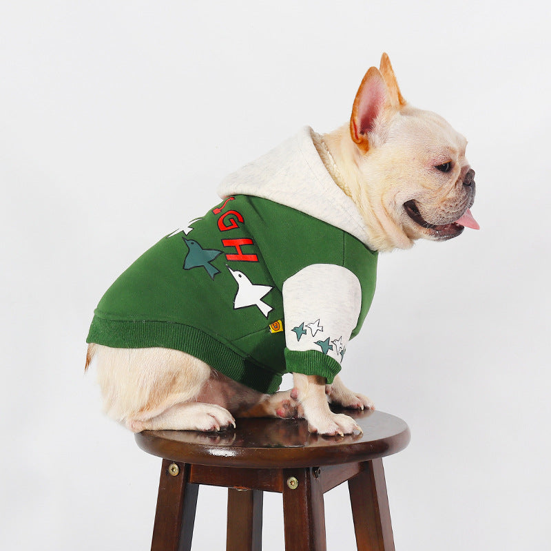 Warm Green Teddy Winter Hoodie