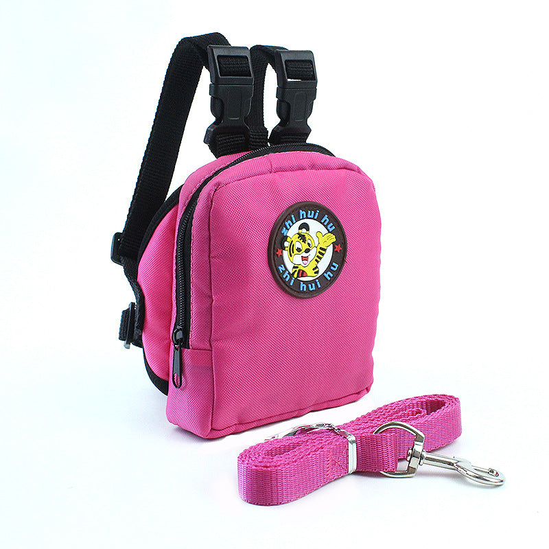 Pet Traction From Backpack
