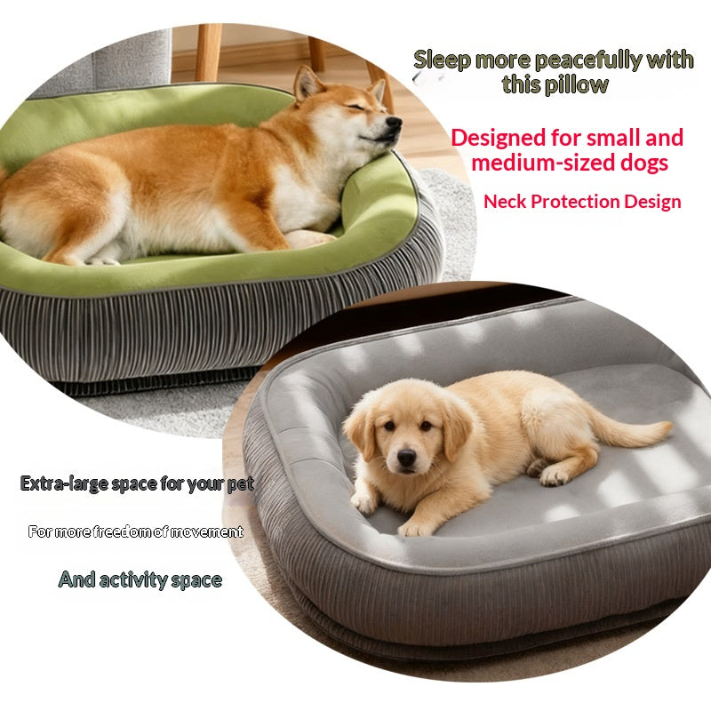 All-Season Detachable Washable Pet Bed